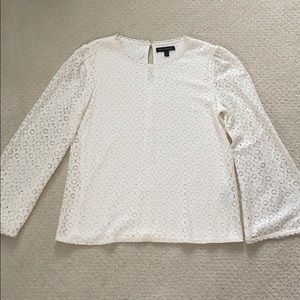 Banana Republic lace blouse